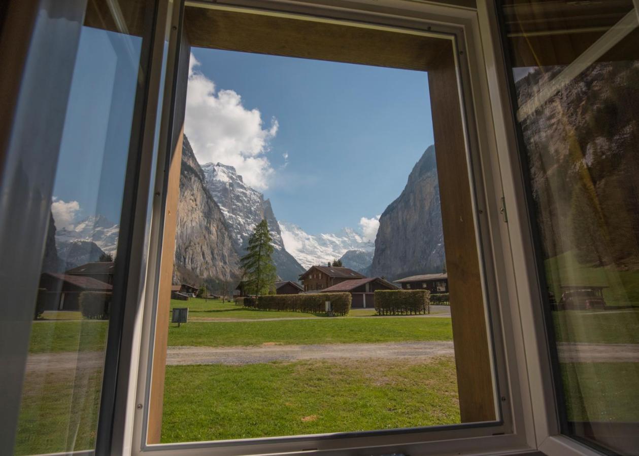 Хостел Schutzenbach Backpackers For Adults 18-35 Лаутербруннен Экстерьер фото