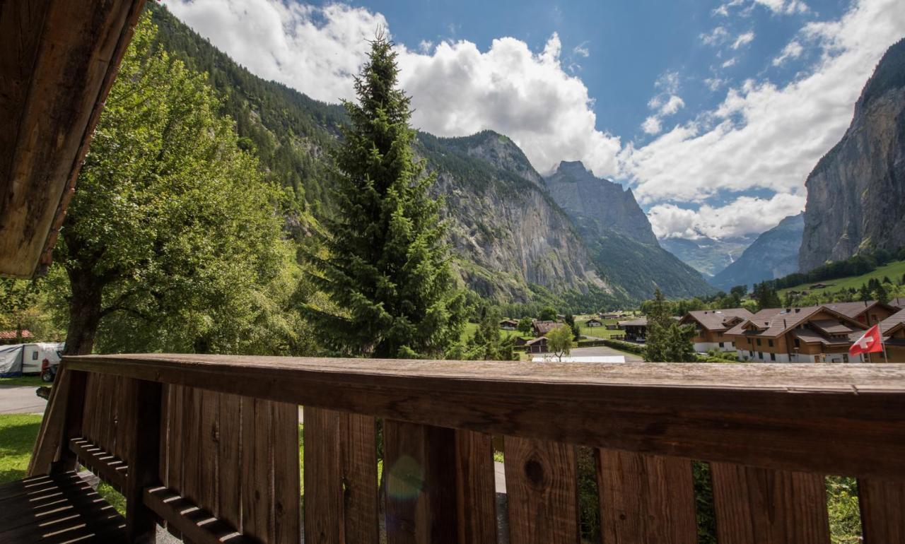 Хостел Schutzenbach Backpackers For Adults 18-35 Лаутербруннен Экстерьер фото